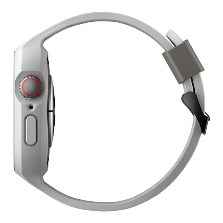 Ремешок Apple Watch 42-49mm UNIQ Monos 2in1 case+strapGrey