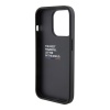 Чехол-накладка BMW GripStand M-Collection PU Carbon Tricol Black (iPhone 15 Pro)
