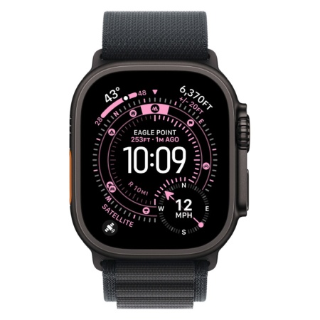 Apple Watch Ultra 3 (2025) 49mm Black Titanium Black Alpine Loop