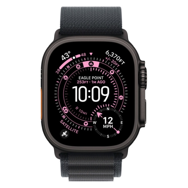 Apple Watch Ultra 3 (2025) 49mm Black Titanium Black Alpine Loop