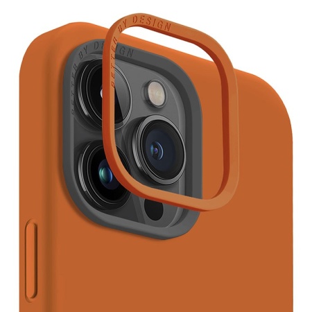 Чехол-накладка UNIQ LINO Mag Orange (iPhone 15 Pro)