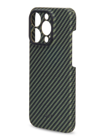 Kevlar Case SKY for iPhone 15 Pro Max black черно-бежевое плетение