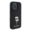 Чехол- Накладка Karl Lagerfeld Fixed Glitters Ikoni Black (iPhone 16 Pro Max)