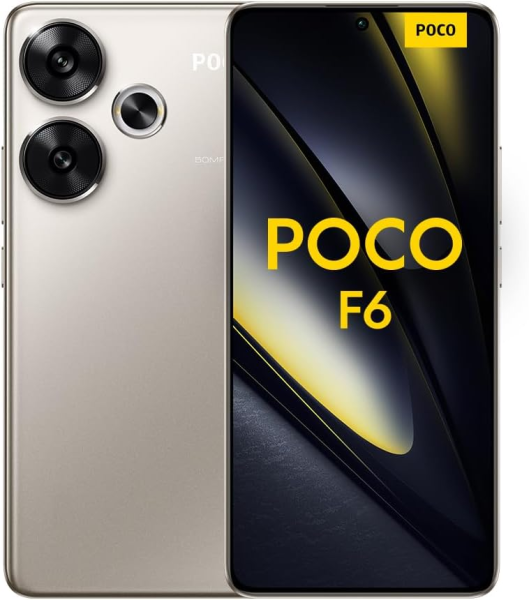 Смартфон POCO F6 Titanium 8GB RAM 256GB ROM (RU)