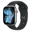 Apple Watch Series 11 42 mm Space Gray Aluminium Black Sport Band