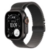 Apple Watch Ultra 3 (2025) 49mm Black Titanium Milanese Loop Black