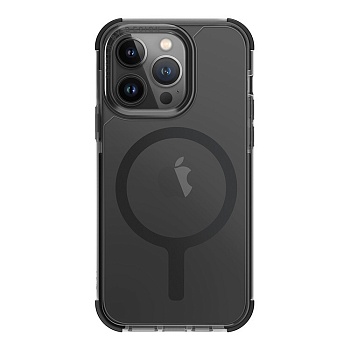 Чехол-накладка UNIQ Black (Magsafe) (iPhone 15 Pro)