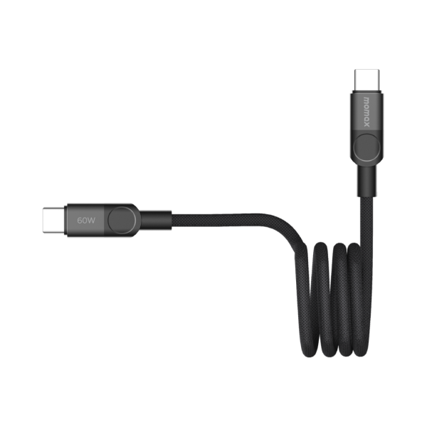 Кабель Momax 1m 60w, чёрный