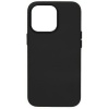 Чехол-накладка K-DOO Noble Collection MagSafe кожаный, чёрный (iPhone 14 Plus)