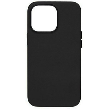 Чехол-накладка K-DOO Noble Collection MagSafe кожаный, чёрный (iPhone 14 Plus)