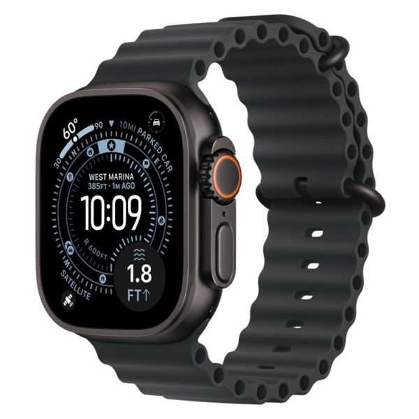 Apple Watch Ultra 3 (2025) 49mm Black Titanium Black Ocean Band