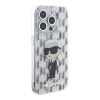 Чехол-накладка Karl Lagerfeld Monogram NFT Karl Ikon Transp (iPhone 15 Pro)