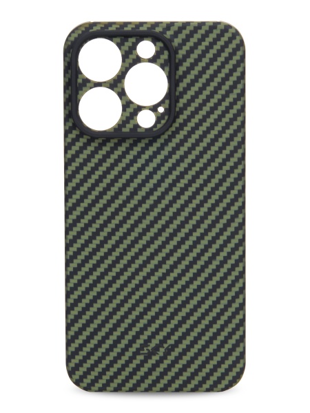 Kevlar Case SKY for iPhone 15 Pro черно-бежевое плетение